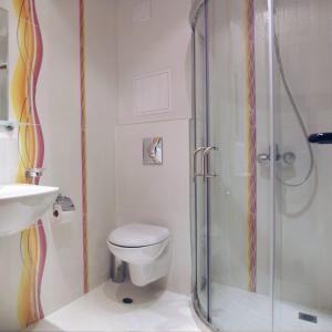 Koupelna v ubytování Penzion DIAMANT