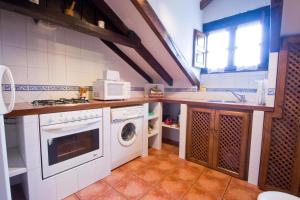 Kuchnia lub aneks kuchenny w obiekcie Vivienda Casa Luisa