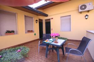 Patio nebo venkovní prostory v ubytování Hotel al Corso