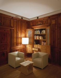 Χώρος καθιστικού στο Hotel Gasthof Grüner Baum