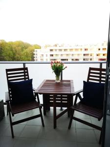 A balcony or terrace at Aquamarina Onyx Seaside