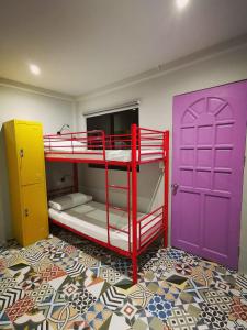 Postel nebo postele na pokoji v ubytování Way Shack Hostel