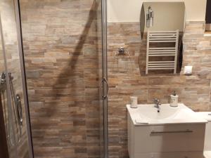 Kúpeľňa v ubytovaní Apartament Pod Śnieżką