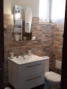 Kúpeľňa v ubytovaní Apartament Pod Śnieżką