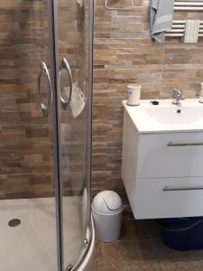Kúpeľňa v ubytovaní Apartament Pod Śnieżką