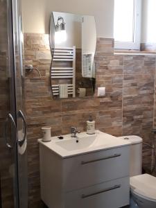 Kúpeľňa v ubytovaní Apartament Pod Śnieżką