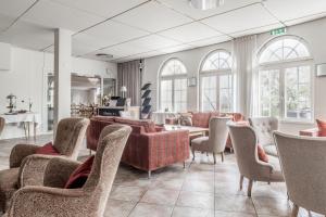Posezení v ubytování Blommenhof Hotel