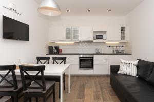 Kuchyň nebo kuchyňský kout v ubytování Apartments Ivan Zaton