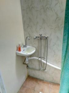 Koupelna v ubytování Hotel Uyut