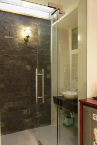 Koupelna v ubytování Ngoc Minh Hotel