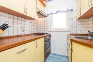 Küche/Küchenzeile in der Unterkunft Apartments Gea