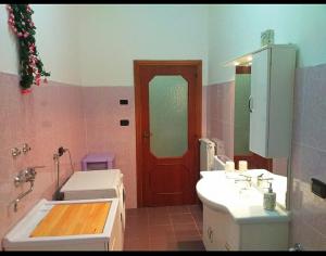 Koupelna v ubytování Casa Vacanza DaRó