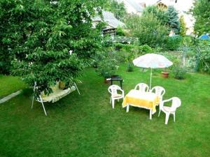 Zahrada ubytování Margo Apartman