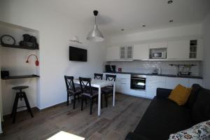 Kuchyň nebo kuchyňský kout v ubytování Apartments Ivan Zaton