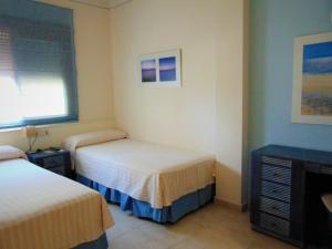 Postel nebo postele na pokoji v ubytování Colores de Zahara