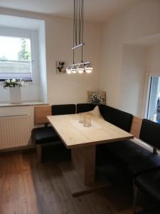 Posezení v ubytování Ferienwohnung Haus File