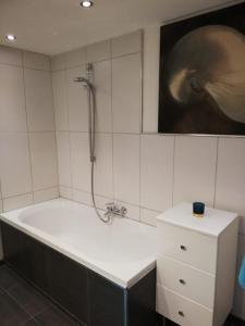 Koupelna v ubytování Ferienwohnung Haus File