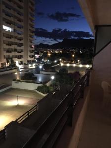 Balkón nebo terasa v ubytování Apartamento en Calpe, playa de La Fossa, primera línea, AA