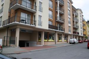 Budova, v ktorej sa apartmán nachádza