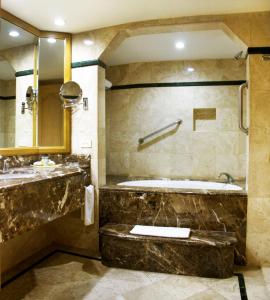 Koupelna v ubytování Hotel San Luis Lindavista