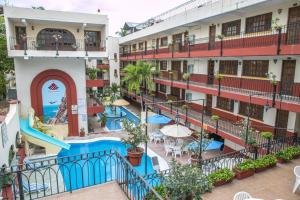 A piscina localizada em Hotel Hacienda María Eugenia Acapulco ou nos arredores