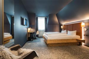 Postel nebo postele na pokoji v ubytování Hotel Rad