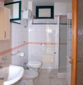 Koupelna v ubytování B&B CASA VACANZA Cioffi