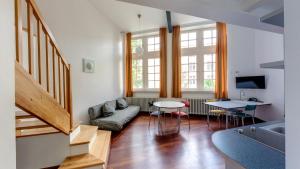 Posezení v ubytování GLS Studio Hotel Berlin