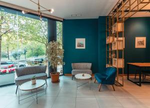 Posezení v ubytování Oda Hotel Tirana
