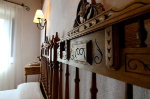 Postel nebo postele na pokoji v ubytování Caserón De La Fuente