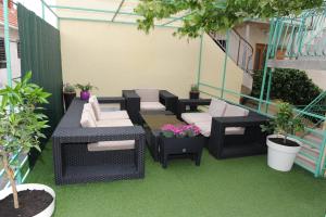 Zahrada ubytování Apartmani Ivišić