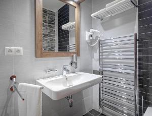 Koupelna v ubytování Hotel Viktor