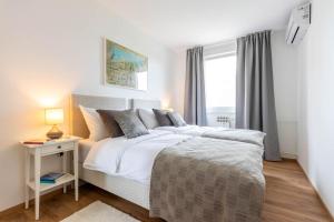 Posteľ alebo postele v izbe v ubytovaní Hendrix Bridge Apartment 2