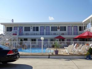 Bazén v ubytování Fountain Motel nebo v jeho okolí