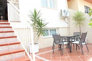 A balcony or terrace at Casa Valdelagrana Playa
