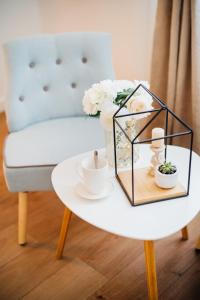 Príslušenstvo na prípravu kávy alebo čaju v ubytovaní The Harmony Rooms