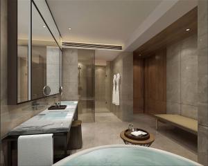 Ein Badezimmer in der Unterkunft InterContinental Zhuhai by IHG