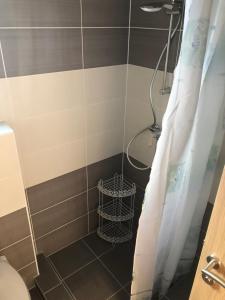 Koupelna v ubytování Apartmani BAU BAB