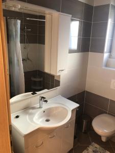 Koupelna v ubytování Apartmani BAU BAB