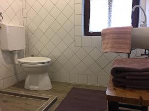 Kúpeľňa v ubytovaní Pajta Apartman