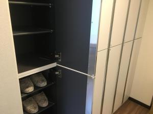 Kuchyň nebo kuchyňský kout v ubytování TIMES INN 3F