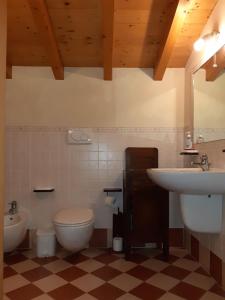 Koupelna v ubytování Agriturismo Trebis