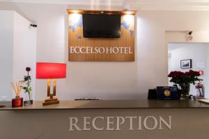 Lobby alebo recepcia v ubytovaní Eccelso Hotel