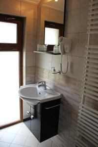 Ένα μπάνιο στο Pensiunea Casa Iorgovanul Urseni