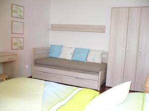 Postel nebo postele na pokoji v ubytování Apartmán Zlatá Vyhlídka