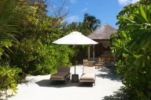 Zahrada ubytování Six Senses Laamu