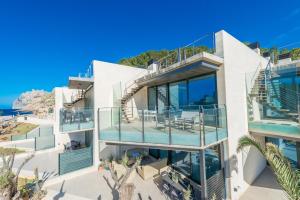 Balkón alebo terasa v ubytovaní Mirador Blue J - Cala Sant Vicenç