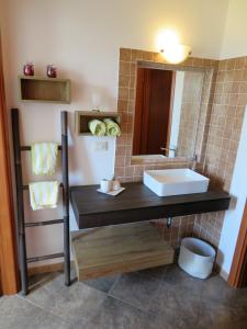 B&B L'Asfodelo tesisinde bir banyo