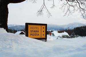 Hotel Stara Posta v zimě