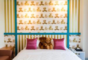 Letto o letti in una camera di Sky Young Homestay